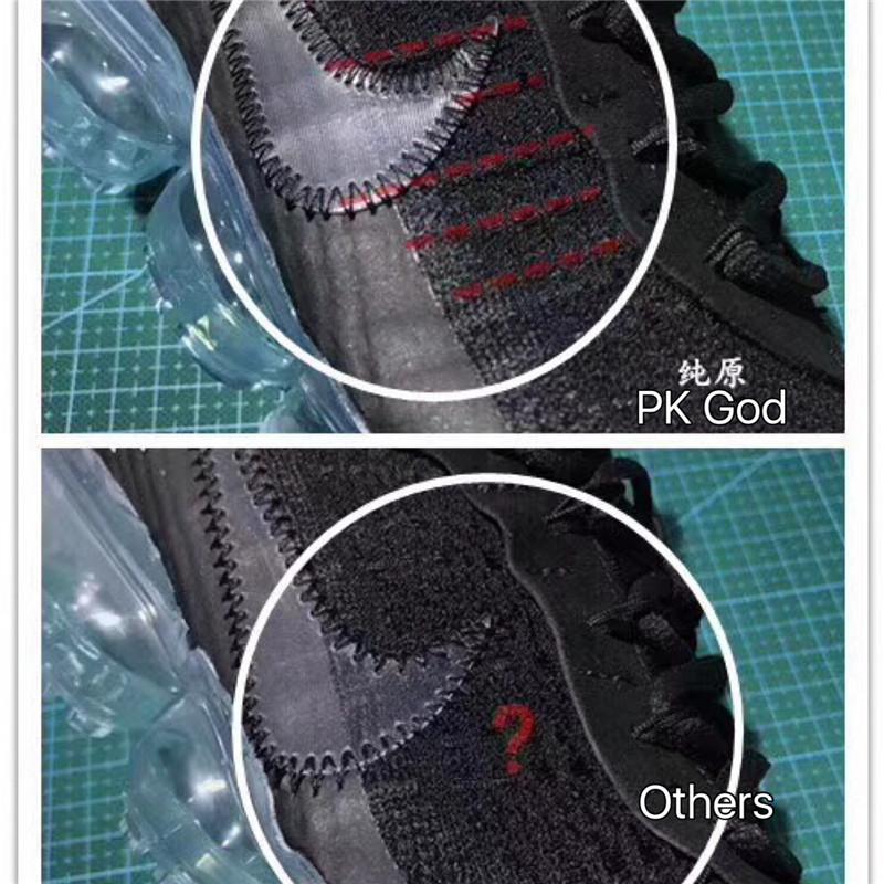 PK God OFF–WHITE x Nike Air VaporMax “Black” ready to ship